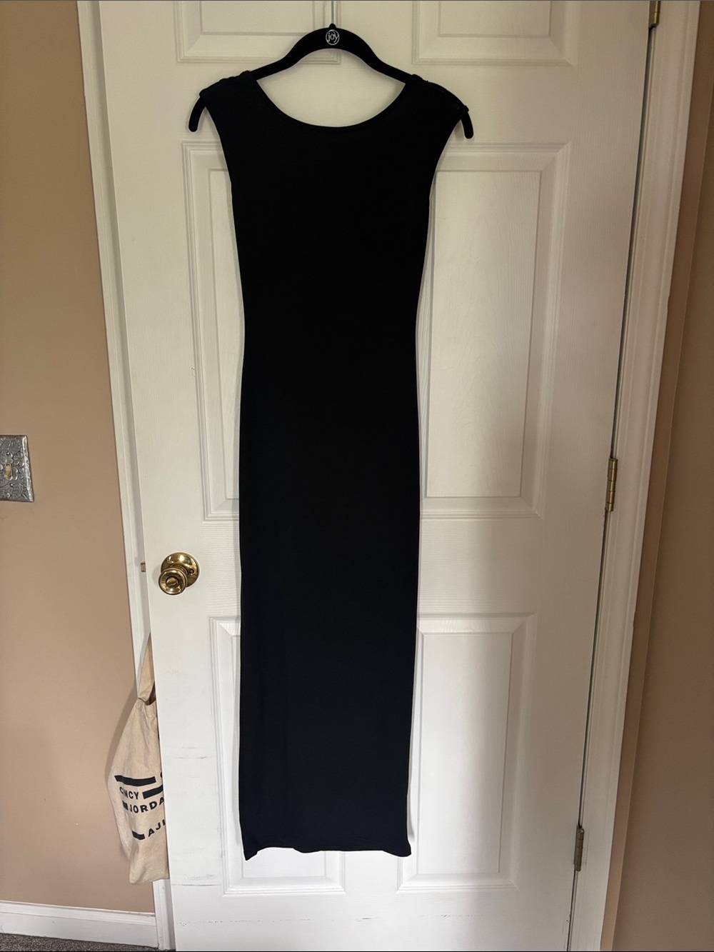Black Sleeveless Maxi Dress - Classic Elegant Style
